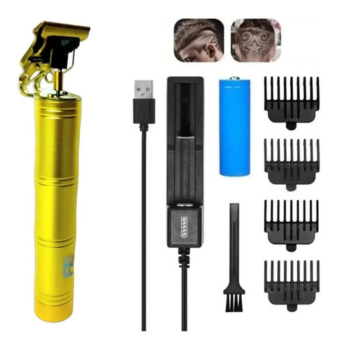 Imagen 3 de 6 de Cortadora Y Perfiladora De Pelo Eléctrica Recargable Hombres