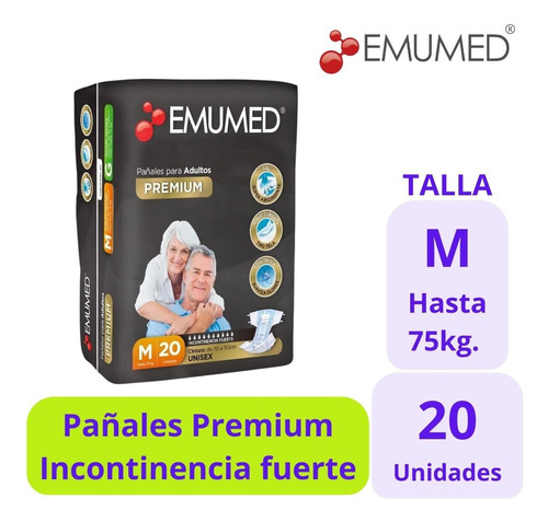 Emumed Pañal Premium Talla M / G X20uds