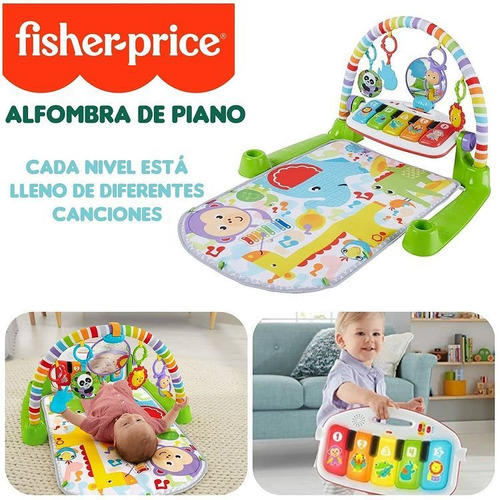 Gimnasio Para Bebé De Fisher-price Alfombra De Piano 