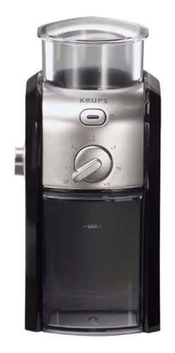 Molinillo De Cafe Krups 1500813240 Gvx212, 1, Negro Y Metal