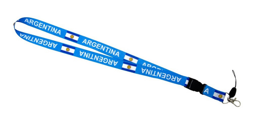 Collar Llavero Tira Argentina