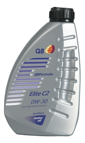 Lubricante Para Motor Q8 Elite C2 0w-30 - 4 L