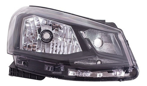 Semioptica Der Moldura Negra Volkswagen Gol 16-18 G7 (hatch)