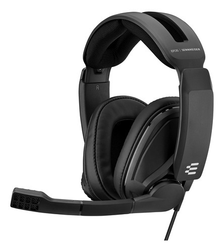 Auriculares Gamer : Sennheiser Gsp 302 Closed Back Para Pc Color Negro