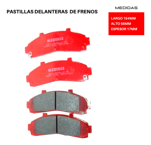 Pastilla De Freno Ford F-100 Ranger Xlt 3.0 1999