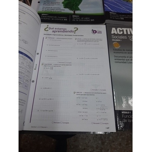 Activamente Lenguale Matematicas Ciencias Sociales 10 (Usado)