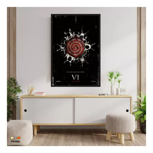 Loja Wall Frame - Quadros Decorativos para todos os Ambientes! - Quadro  Pôster Filme Jogos Mortais 6 60x90