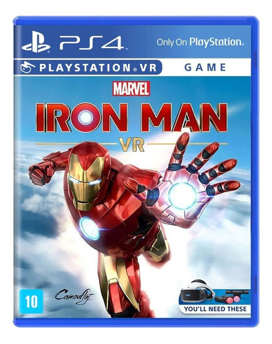 Marvel Iron Man Vr Ps4 Usado Ps Vr