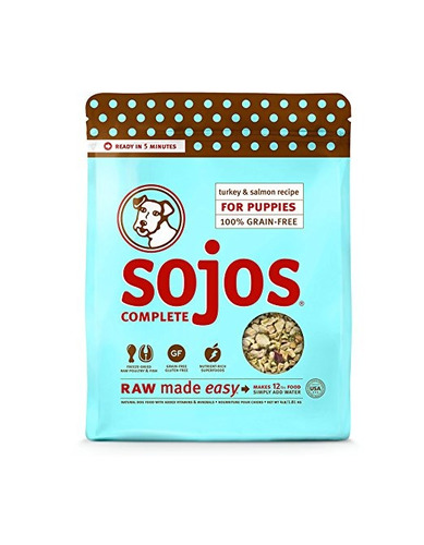 Sojos La Comida Del Perrito Turquía Salmón - 4 Libras