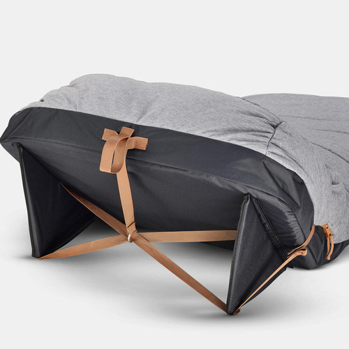Saco-cama De Algodo Para Camping Perfect Sleep 0 C Coton Cor Preto