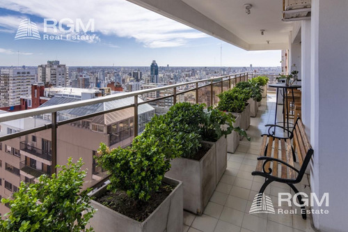 Imagen 6 de 30 de Imponente Terraza! Duplex Piso 28 En Barrancas De Belgrano