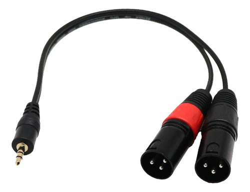 3.5 Mm Xlr 3pin Splitter Stereo