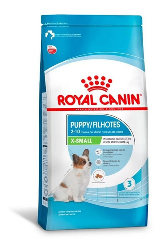 Ração Para Cães Filhotes X-small 500g Royal Canin