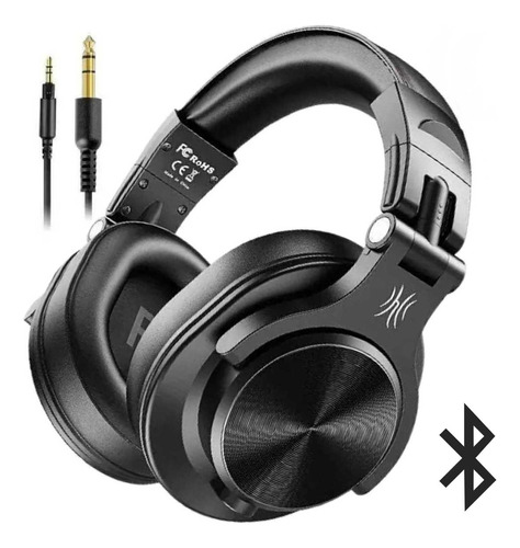 Headphone Sem Fio Dj Oneodio A70 Bt 5.2 Preto Profissional