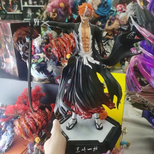 Boneco Bleach Hallow Com 2 Faces Modelo Grande 31cm