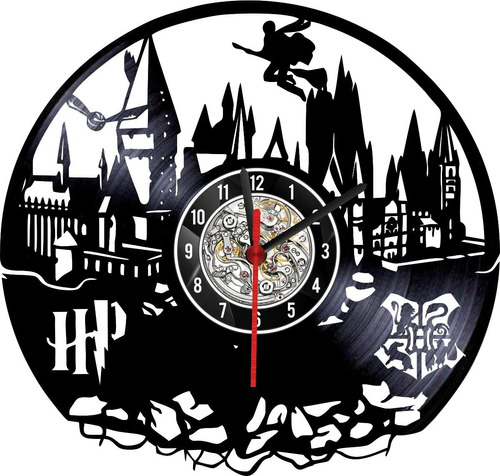 Reloj En Disco Vinilo Lp Harry Potter