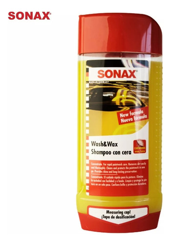 Shampoo Con Cera Carnauba 500ml Sonax Profesional Alemania