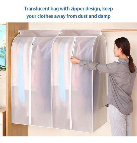Jj Protector De Ropa Para Colgar La Ropa, Bolsa De