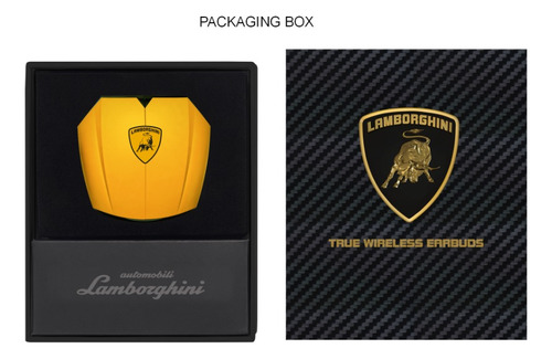 Auricular Wireless Lamborghini Tws700 Amarillo