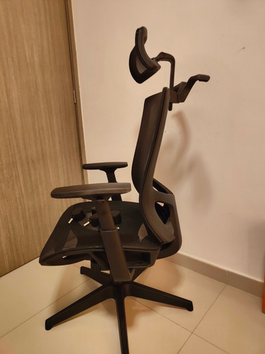 Silla Oficina Ergonómica Con Apoyo Lumbar Brazos Ajustables