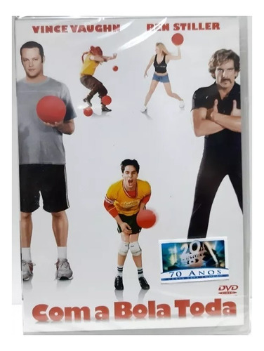 Com A Bola Toda Dvd Original Lacrado Ben Stiller