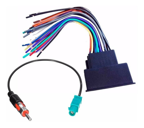 Arnes Estereo Y Adaptador De Antena Spark Cruze Chevrolet