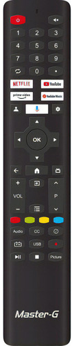 Smart Tv Led 32 Google Tv Hd Bluetooth Mgg32hfk Master-g Col