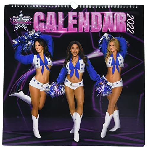 Dallas Cowboys Cheerleaders 15x15 Wall Calendar (229980...