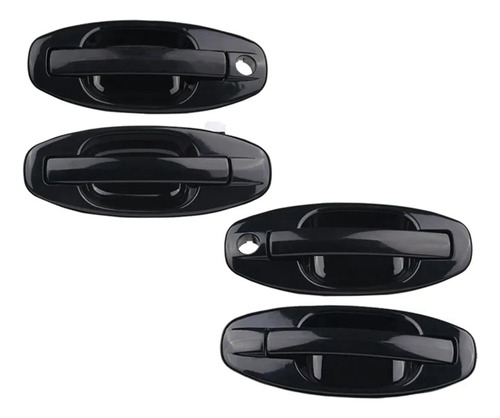 4 Manija Exterior Para Hyundai Santa Fe 2001 2002 2003-2006