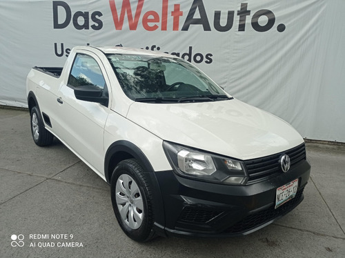 Imagen 13 de 15 de Volkswagen Saveiro Starline Std Blanca 2018 Unica