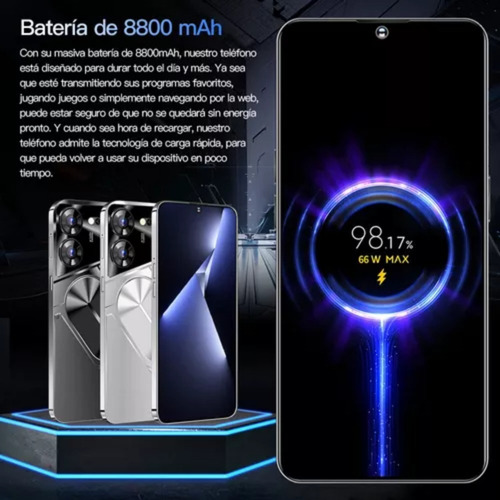 Teléfonos Inteligentes Android Baratos Pova 5pro Azul 7.3 En.