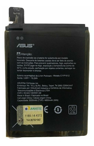 Ba-ter-ia Asus Zenfone 4 Max Zc554kl C11p1612 Original