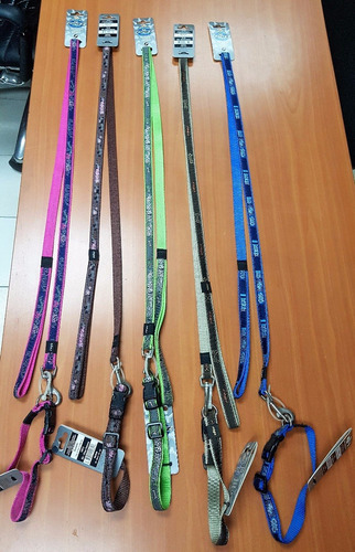 Rogz Scooter Collar + Paseador , Talla Mediana