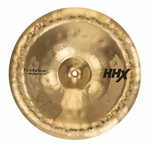 Mini Platillo Chino Con Acabado Brillante Sabian Hhx Evoluti