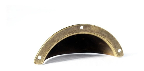 Imagen 4 de 6 de Tirador Manija Para Cajon Circular Metalico Herraje Cubeta