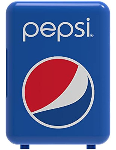 Mini Nevera Portátil Pepsi De 6 Latas, Mis133pep, Azul