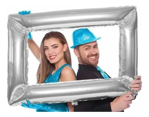 comprar Marco Inflable Para Selfie Plateado - Egresados, Cumples