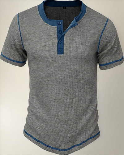 Playera Hombre Cuello Redondo Manga Corta Moda Casual