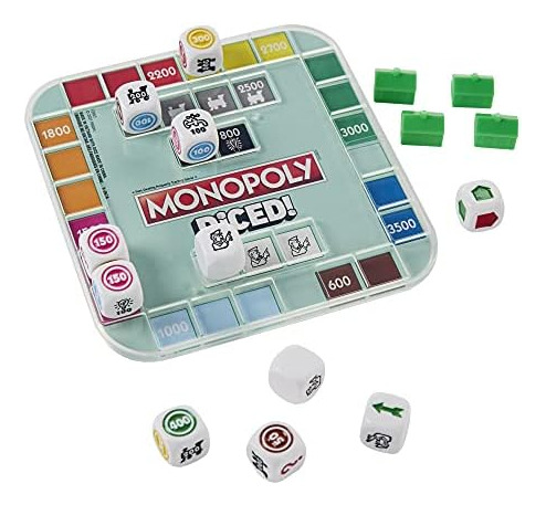 Monopoly Juego En Dados, Juego Fácil De Aprender, Juego Rápi