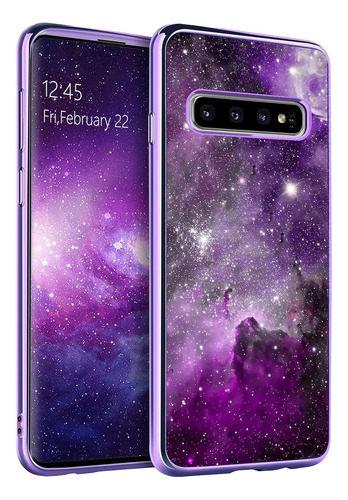 Funda Para Samsung Galaxy S10 Plus - Galaxia Violeta