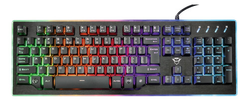 Teclado Gamer Semimecánico Gxt 860 Thura - Ps