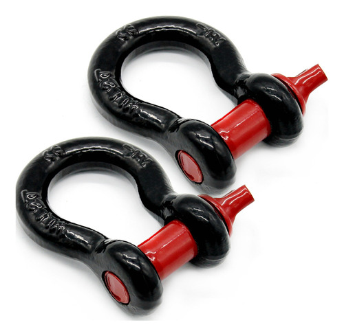 Paquete De 2 Accesorios Tow Shackle D Para Anillos Aisladore