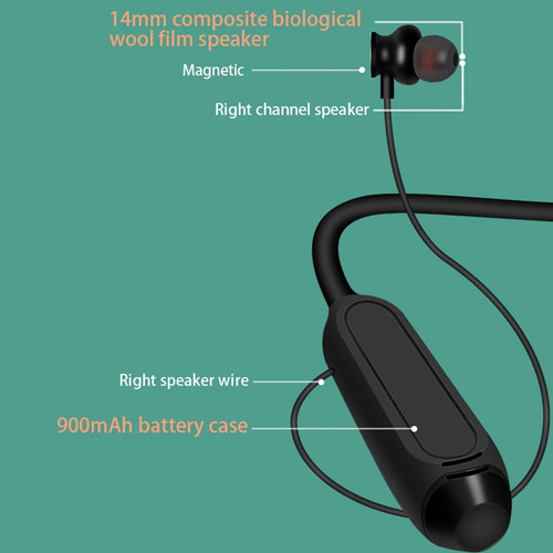 Auriculares Bluetooth Con Banda Para El Cuello De