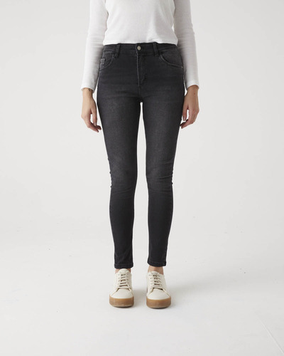 Jean System Skinny Adams Básico Con Bolsillos Para Mujer