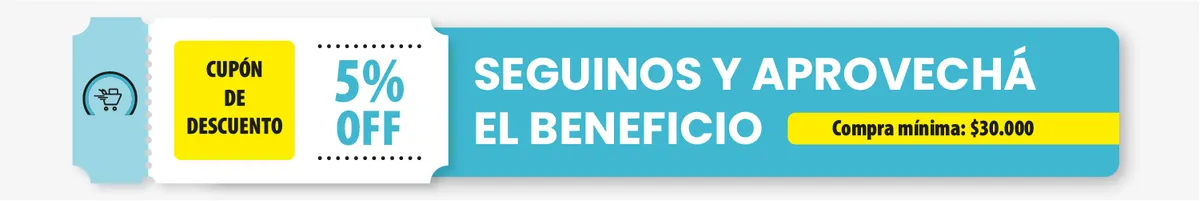 ¡Aprovechá el envío agregando más de nuestros productos a tu carrito!