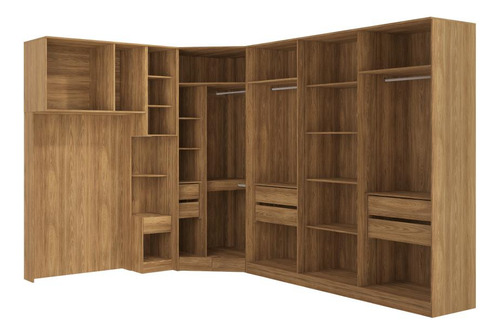 Quarto Modular Kappesberg Adapt Azul 6 Pç 246cm X 341cm