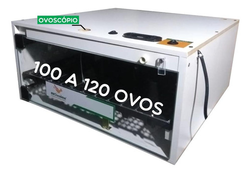 Chocadeira 100 Ovos De Galinha Automática E Ovoscópio - 220v