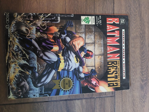 Comic Clasico Batman 10 Noches De La Bestia Unico Vid Mexico