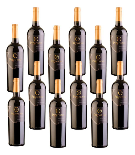 Pack X12 Vino Pizzorno Tannat Reserva 2017 Febo