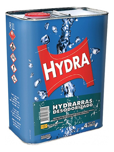 Hydra Aguarras Desodorizado X 1 Litros Hydrarras Bajo Olor